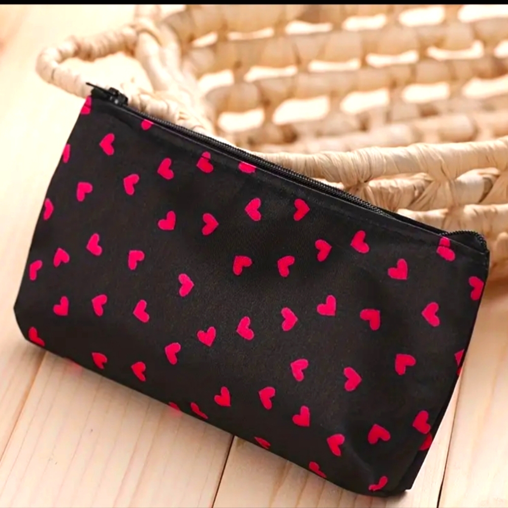 Nwt Black Cosmetic Bag